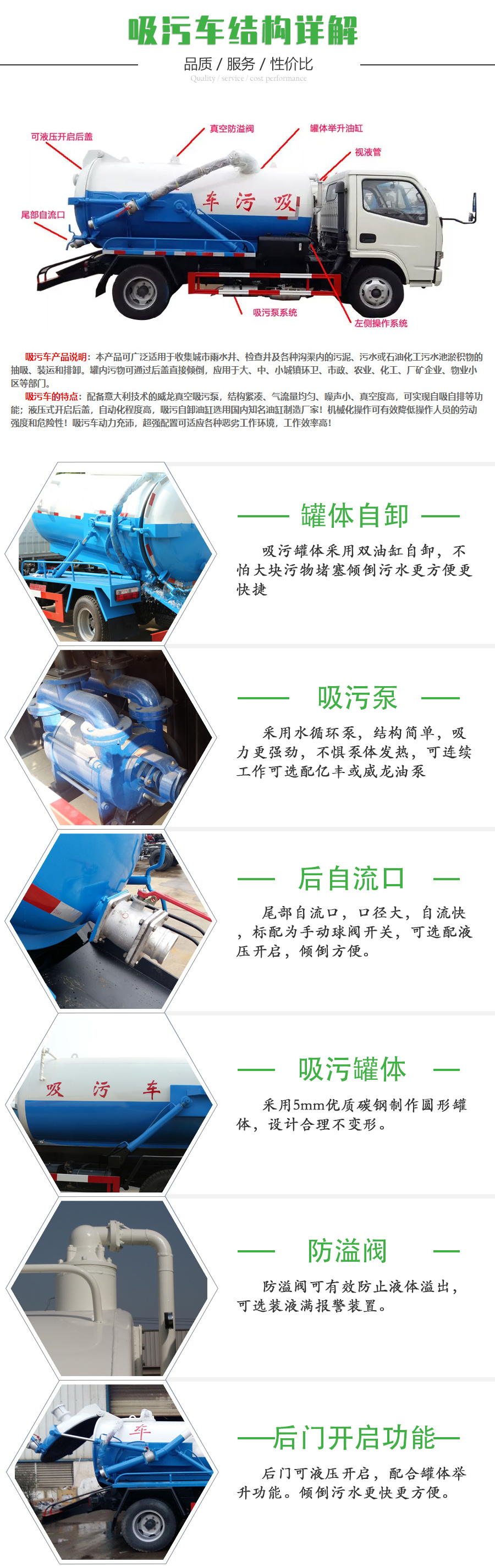 12方東風多利卡D9吸污車